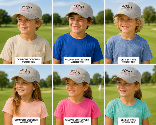 All Variations of Youth Sizes